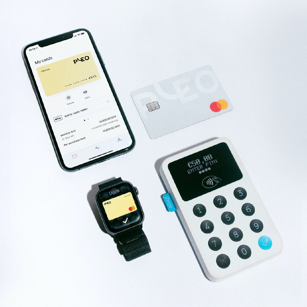 Pleo's virtual and physical expense cards for business
